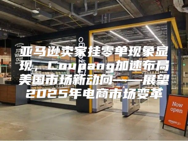亚马逊卖家挂零单现象显现，Coupang加速布局美国市场新动向——展望2025年电商市场变革