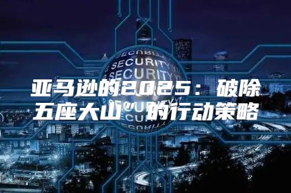 亚马逊的2025破除五座大山”的行动策略