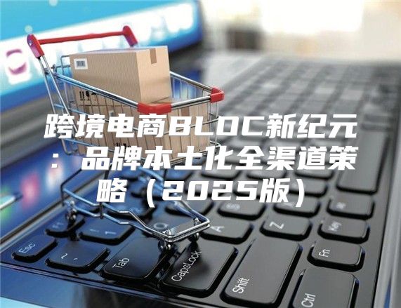 跨境电商BLOC新纪元：品牌本土化全渠道策略2025版