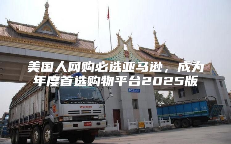 美国人网购必选亚马逊，成为年度首选购物平台2025版