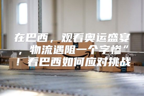 在巴西，观看奥运盛宴，物流遇阻一个字惨”！看巴西如何应对挑战