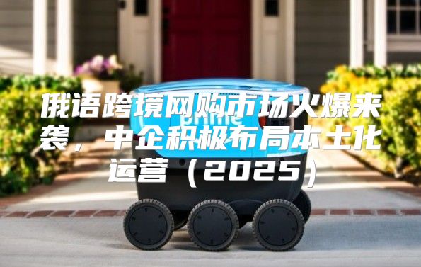 俄语跨境网购市场火爆来袭，中企积极布局本土化运营2025