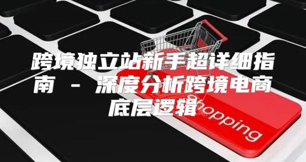 跨境独立站新手超详细指南 - 深度分析跨境电商底层逻辑