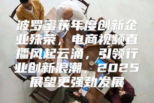 波罗蜜获年度创新企业殊荣，电商视频直播风起云涌，引领行业创新浪潮，2025展望更强劲发展