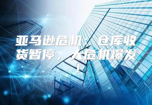 亚马逊危机：仓库收货暂停，大危机爆发！