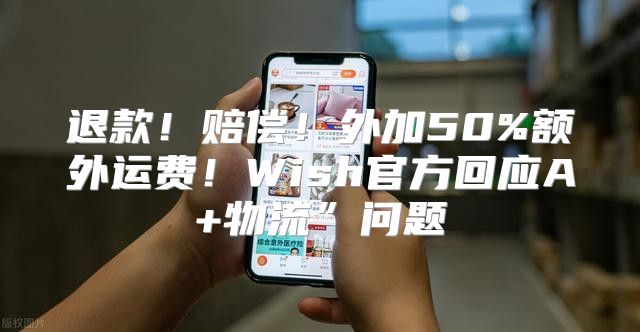 退款！赔偿！外加50%额外运费！Wish官方回应A+物流”问题