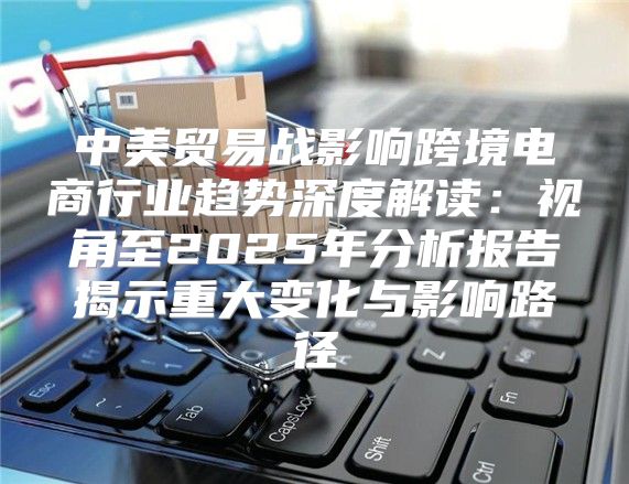 中美贸易战影响跨境电商行业趋势深度解读：视角至2025年分析报告揭示重大变化与影响路径