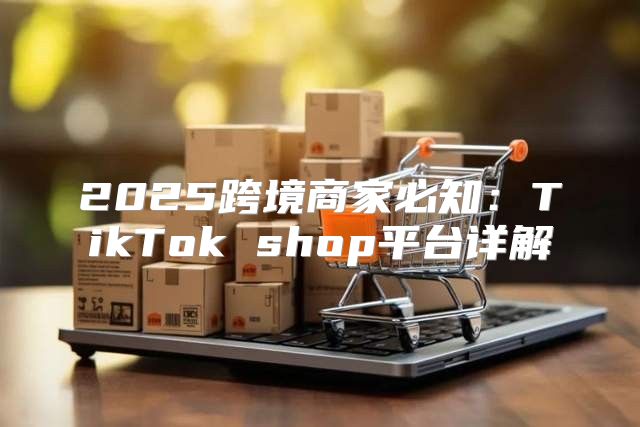 2025跨境商家必知：TikTok shop平台详解