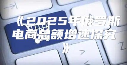 2025年俄罗斯电商总额增速探究
