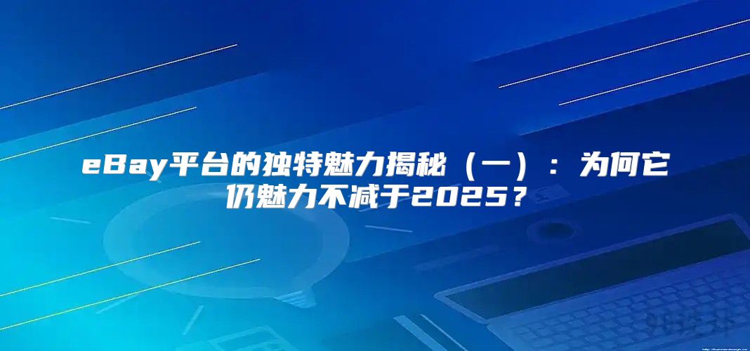 eBay平台的独特魅力揭秘一：为何它仍魅力不减于2025？