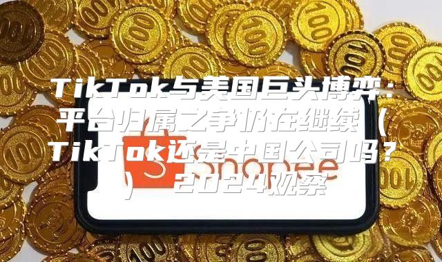 TikTok与美国巨头博弈：平台归属之争仍在继续TikTok还是中国公司吗？ 2025观察