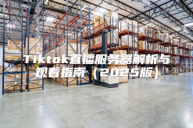Tiktok直播服务器解析与观看指南2025版