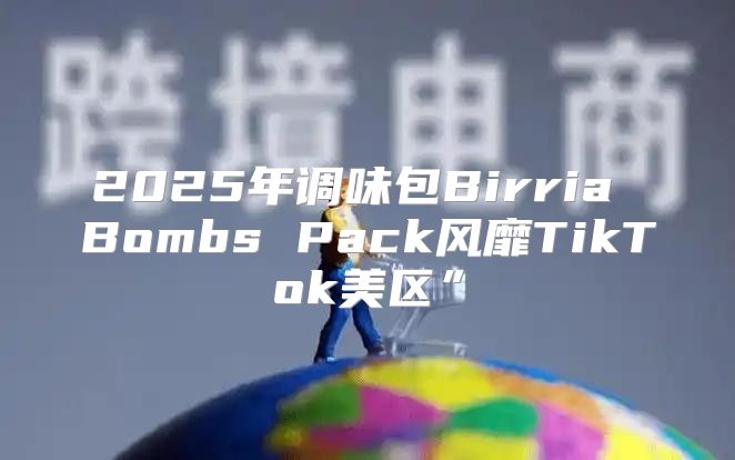 2025年调味包Birria Bombs Pack风靡TikTok美区”