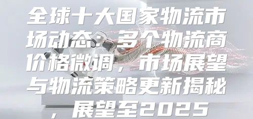 全球十大国家物流市场动态：多个物流商价格微调，市场展望与物流策略更新揭秘，展望至2025