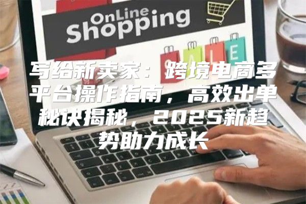 写给新卖家：跨境电商多平台操作指南，高效出单秘诀揭秘，2025新趋势助力成长