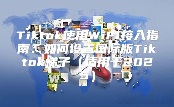 Tiktok使用WiFi接入指南：如何设置国际版Tiktok梯子适用于2025