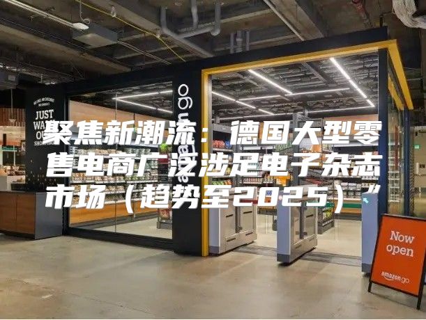 聚焦新潮流：德国大型零售电商广泛涉足电子杂志市场趋势至2025”