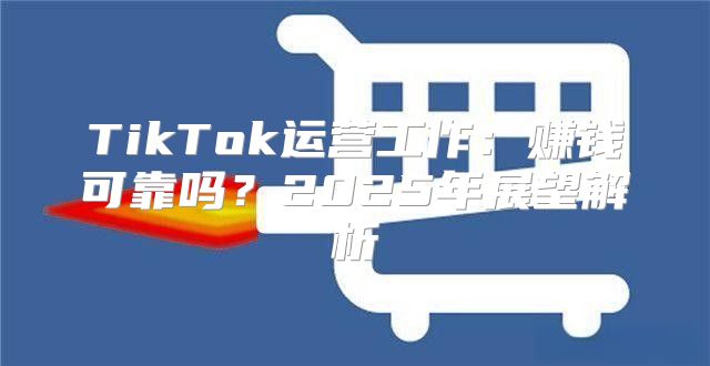 TikTok运营工作：赚钱可靠吗？2025年展望解析
