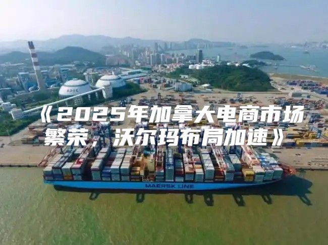2025年加拿大电商市场繁荣，沃尔玛布局加速