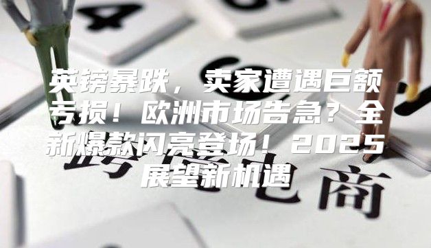 英镑暴跌，卖家遭遇巨额亏损！欧洲市场告急？全新爆款闪亮登场！2025展望新机遇