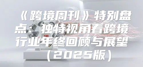 跨境周刊特别盘点：独特视角看跨境行业年终回顾与展望2025版