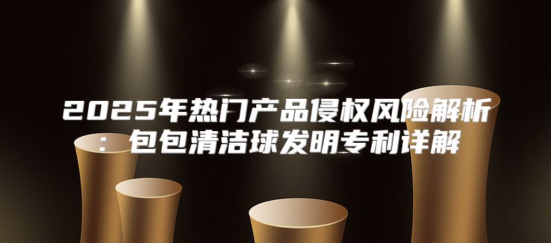 2025年热门产品侵权风险解析：包包清洁球发明专利详解