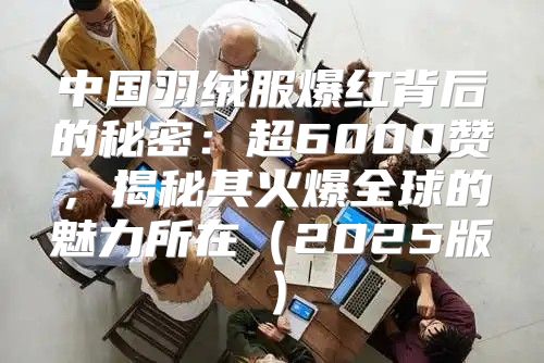 中国羽绒服爆红背后的秘密：超6000赞，揭秘其火爆全球的魅力所在2025版