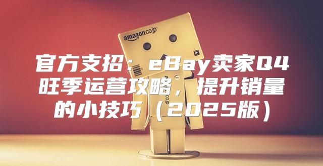 官方支招：eBay卖家Q4旺季运营攻略，提升销量的小技巧2025版