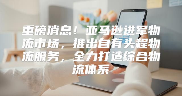 重磅消息！亚马逊进军物流市场，推出自有头程物流服务，全力打造综合物流体系