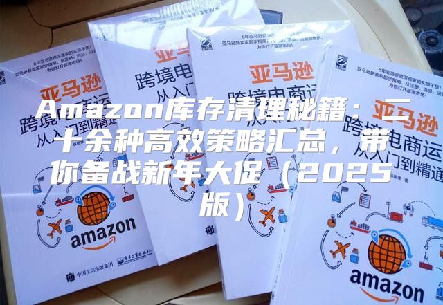 Amazon库存清理秘籍：二十余种高效策略汇总，带你备战新年大促2025版