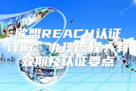 欧盟REACH认证详解：办理流程、有效期及认证要点