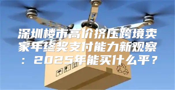 深圳楼市高价挤压跨境卖家年终奖支付能力新观察：2025年能买什么平？