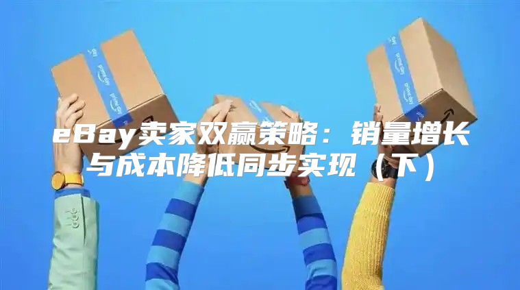 eBay卖家双赢策略：销量增长与成本降低同步实现下