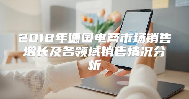 2018年德国电商市场销售增长及各领域销售情况分析