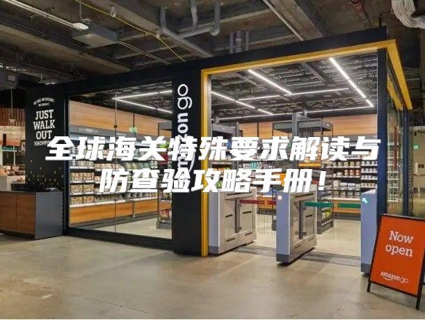 全球海关特殊要求解读与防查验攻略手册！