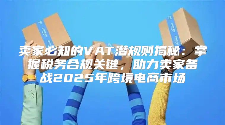 卖家必知的VAT潜规则揭秘：掌握税务合规关键，助力卖家备战2025年跨境电商市场