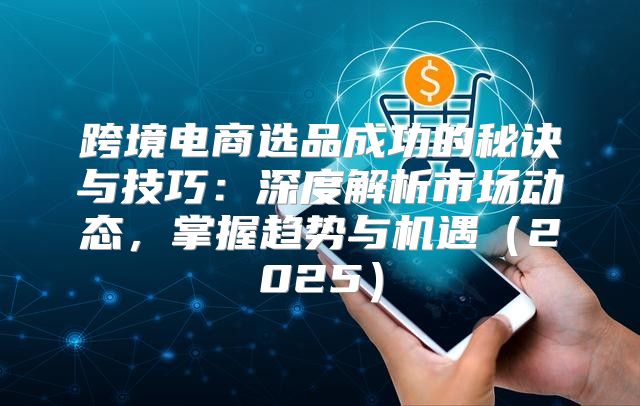 跨境电商选品成功的秘诀与技巧：深度解析市场动态，掌握趋势与机遇2025