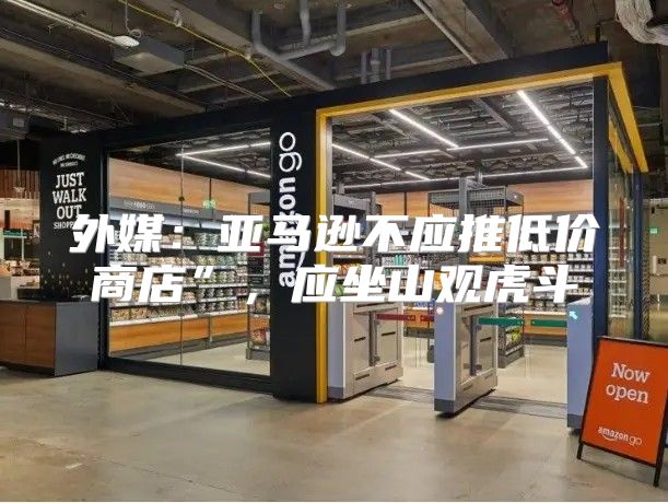 外媒：亚马逊不应推低价商店”，应坐山观虎斗