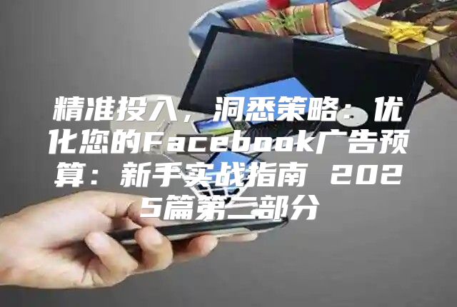 精准投入，洞悉策略：优化您的Facebook广告预算：新手实战指南 2025篇第二部分