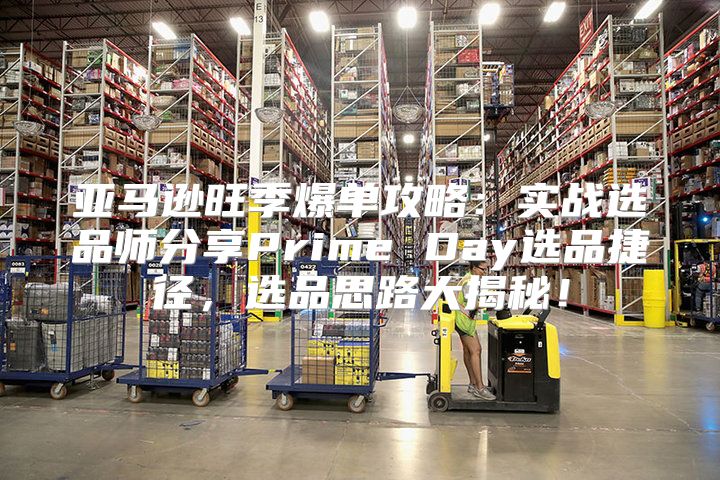 亚马逊旺季爆单攻略：实战选品师分享Prime Day选品捷径，选品思路大揭秘！