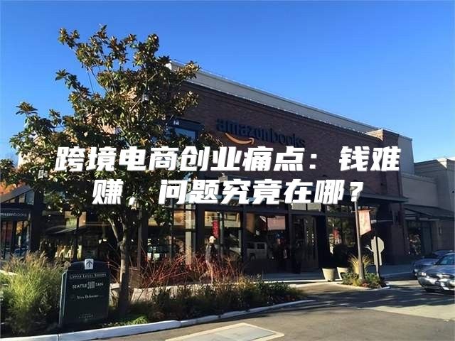 跨境电商创业痛点：钱难赚，问题究竟在哪？