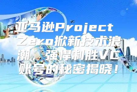 亚马逊Project Zero掀新技术浪潮，强悍制胜VC账号的秘密揭晓！