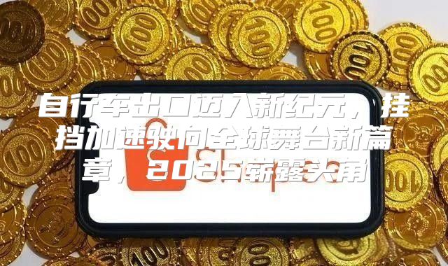 自行车出口迈入新纪元，挂挡加速驶向全球舞台新篇章，2025崭露头角