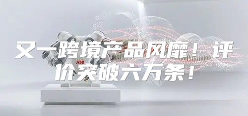 又一跨境产品风靡！评价突破六万条！