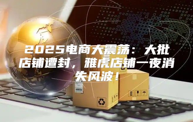 2025电商大震荡：大批店铺遭封，雅虎店铺一夜消失风波！