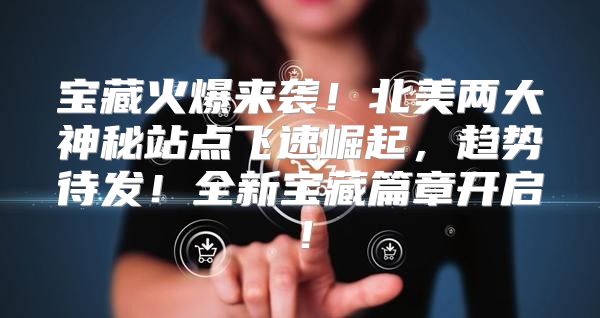 宝藏火爆来袭！北美两大神秘站点飞速崛起，趋势待发！全新宝藏篇章开启！