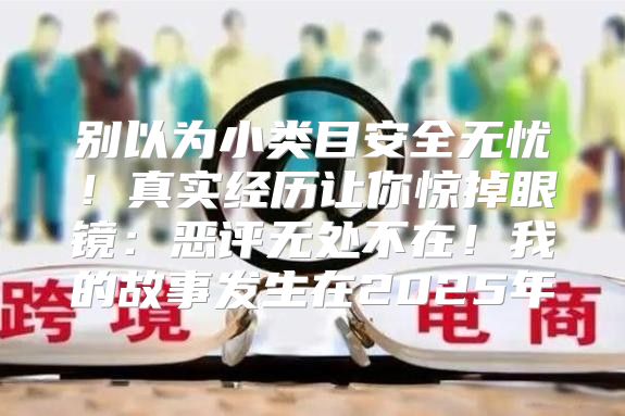 别以为小类目安全无忧！真实经历让你惊掉眼镜：恶评无处不在！我的故事发生在2025年