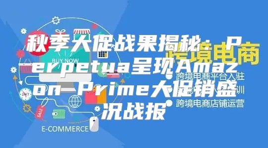 秋季大促战果揭秘：Perpetua呈现Amazon Prime大促销盛况战报