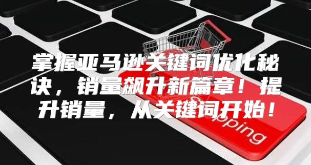 掌握亚马逊关键词优化秘诀，销量飙升新篇章！提升销量，从关键词开始！