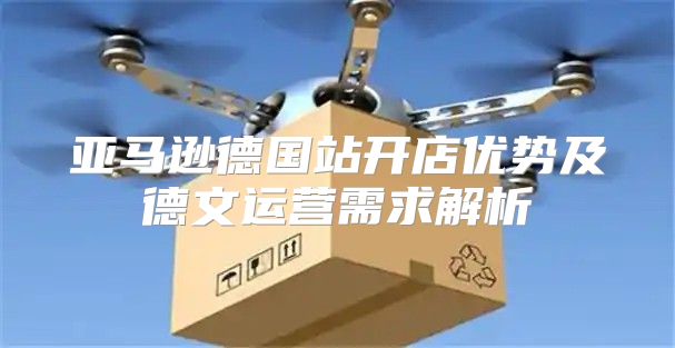 亚马逊德国站开店优势及德文运营需求解析